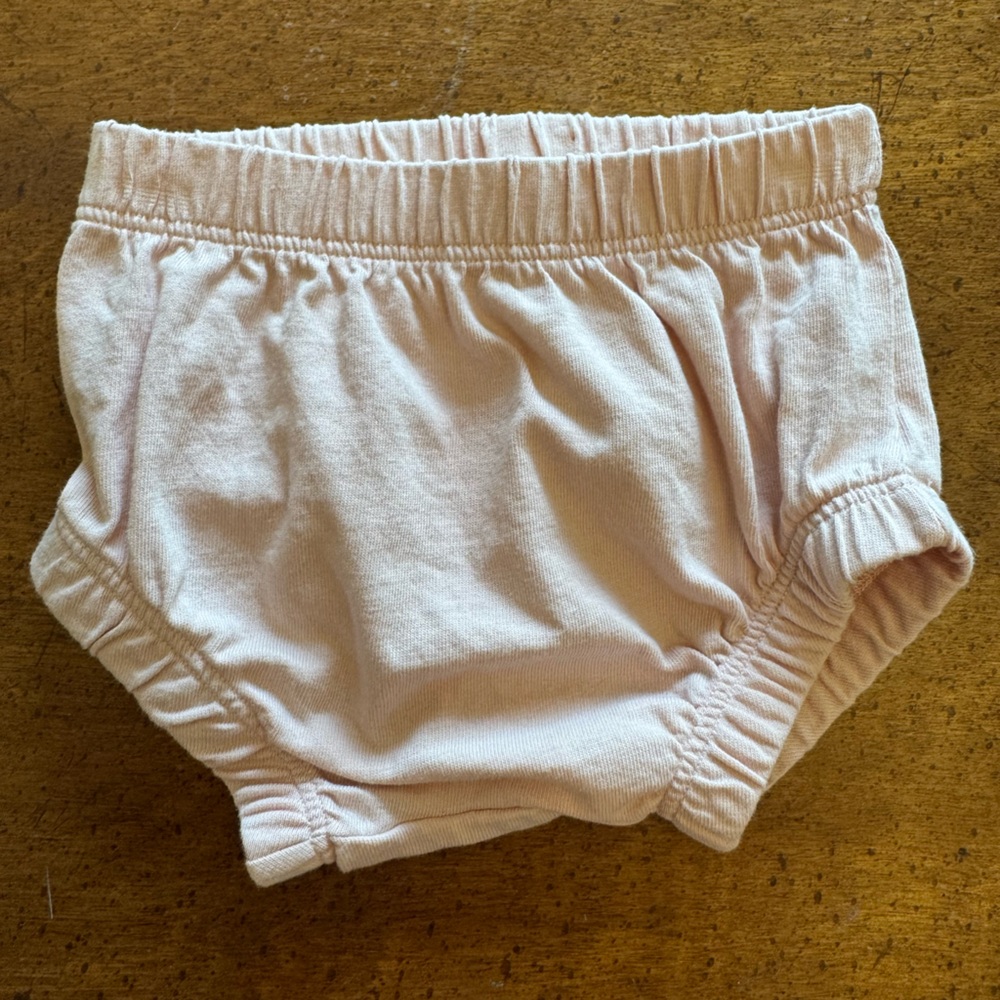 Blush Pink Winter Water Factory Baby Bloomers